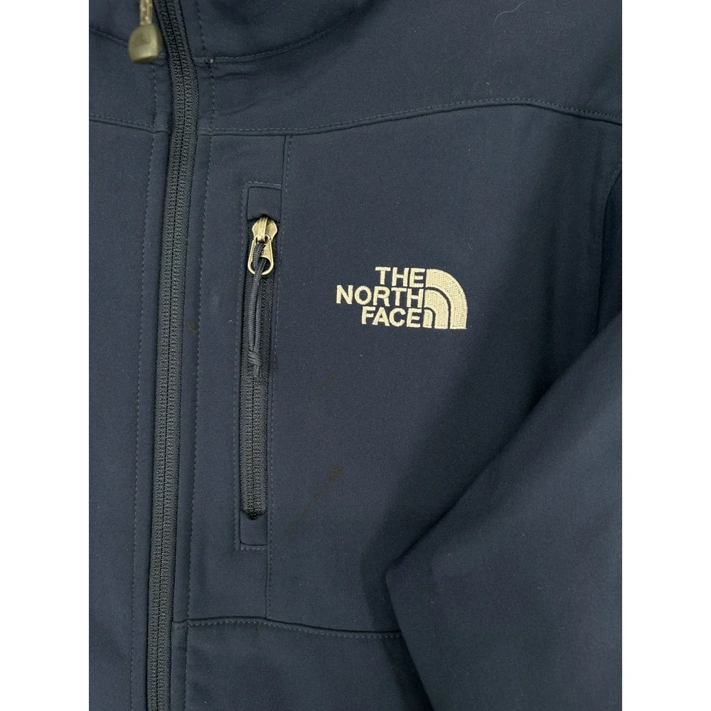 The North Face KPMG Apex Barrier Soft Shell Jacket Mens S Fleece Lined Full Zip